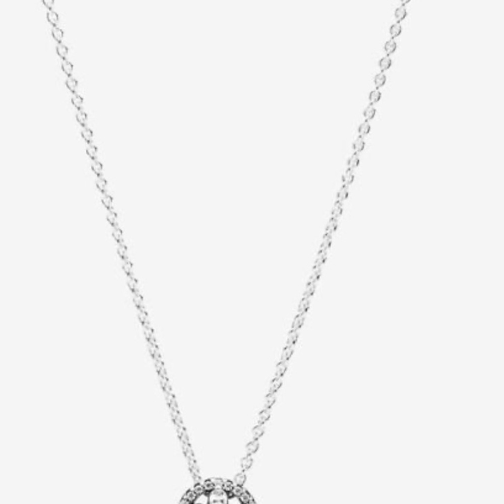 Pandora Snowflake Necklace & Earring Set
